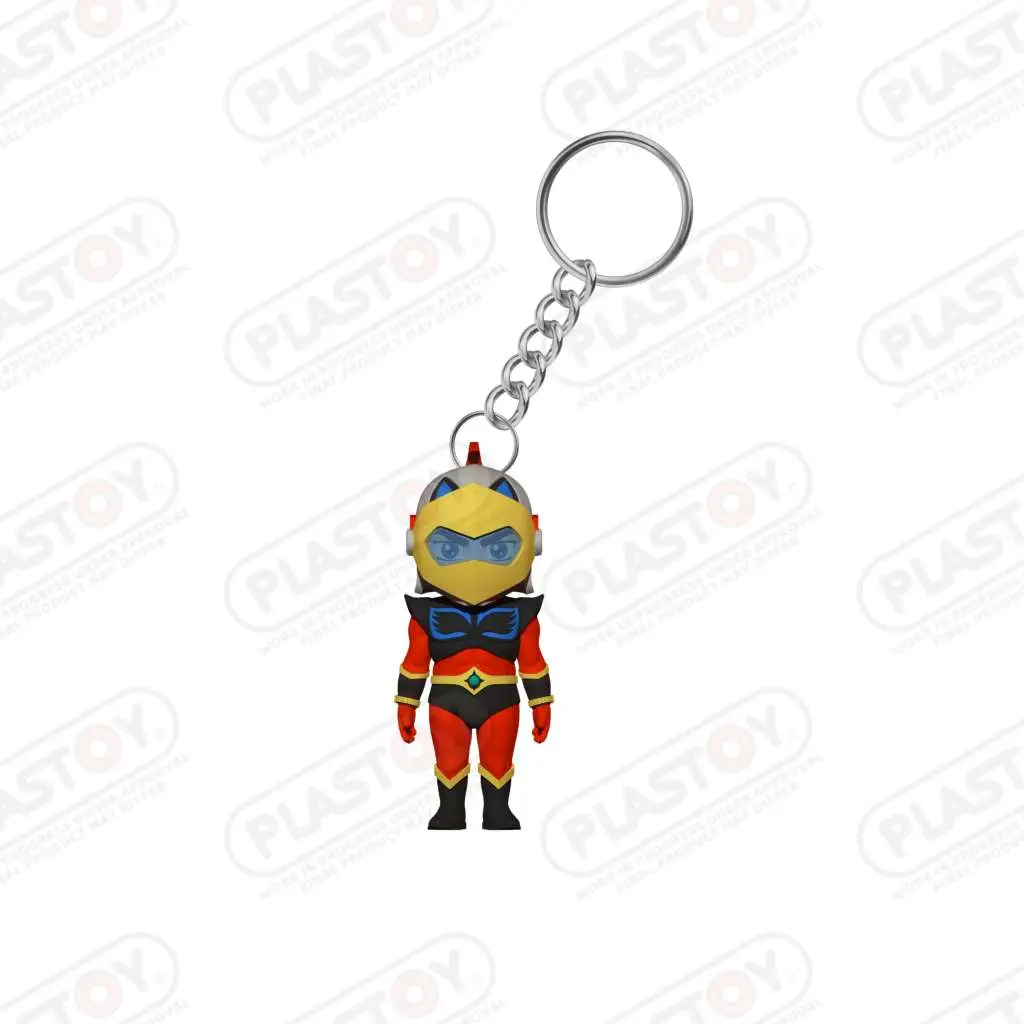 Figurine grendizer actarus key ring